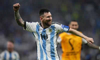 Lionel Messi during Qatar World Cup 2022