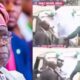 Video trends as President Tinubu falls while climbing a parade car for Democracy Day celebration today Watch 696x348 1